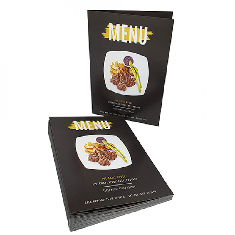 Menus - A3 FOLDED RESTAURANT MENU-A-800x800